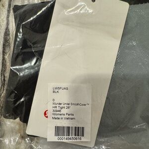 Lululemon Wunder Under SmoothCover HR Tight 28" - Black